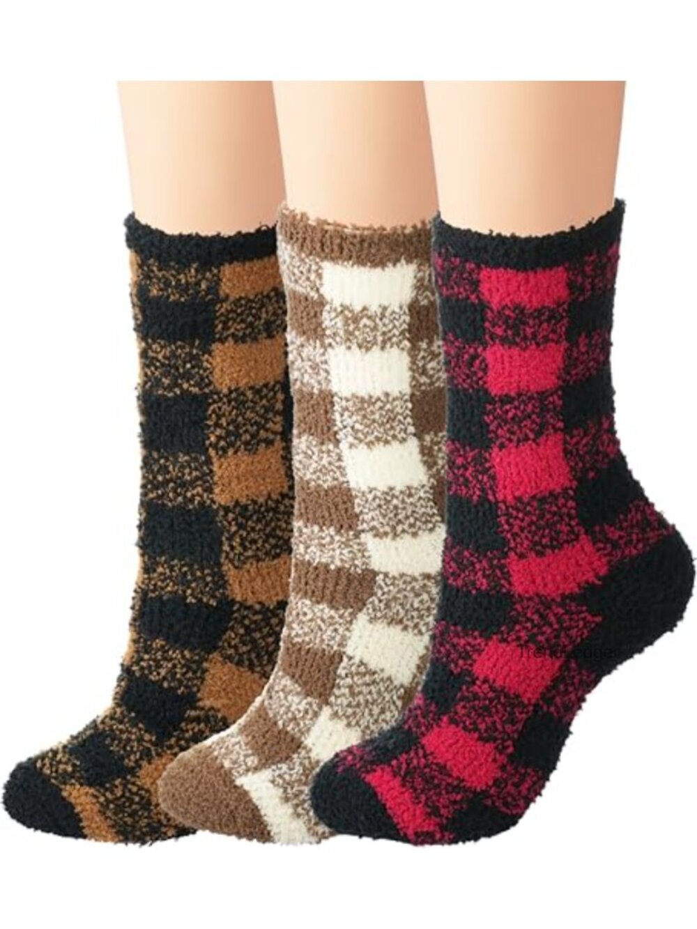 Fuzzy Slipper Socks Cozy Thick Warm Winter Home Sleeping Socks